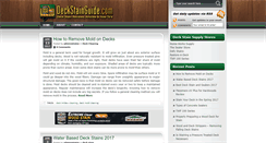 Desktop Screenshot of deckstainguide.com
